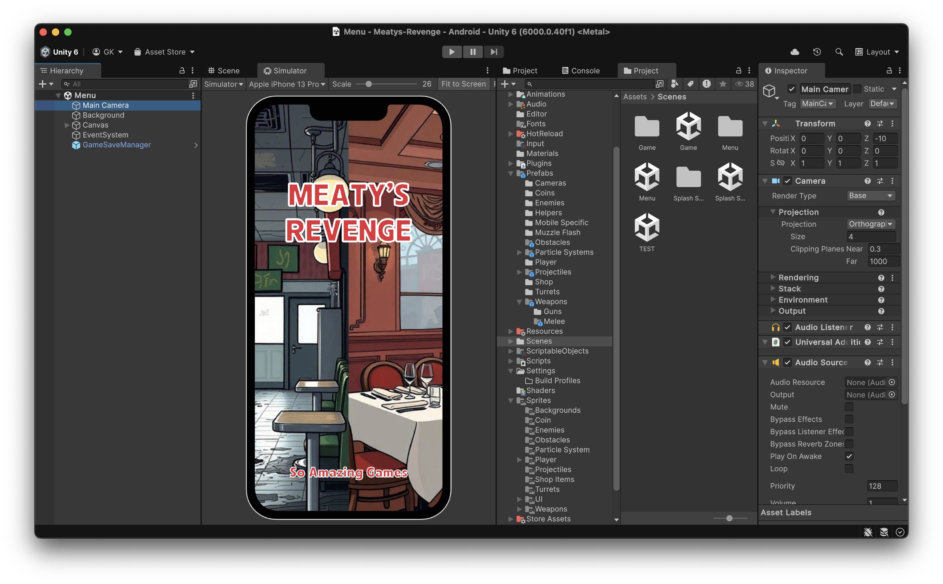Unity editor