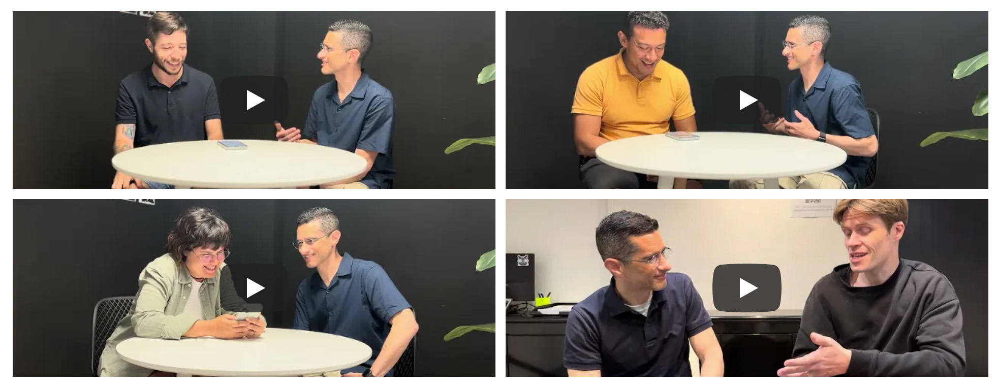 User interviews