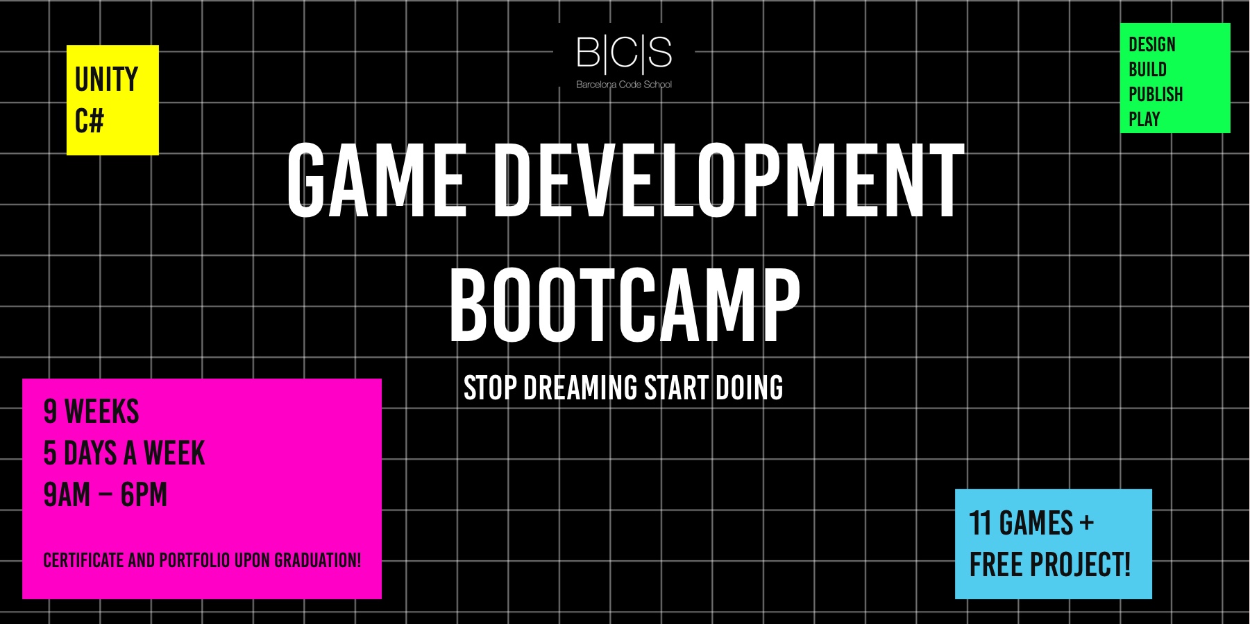 Game Development Bootcamp in Barcelona Code School